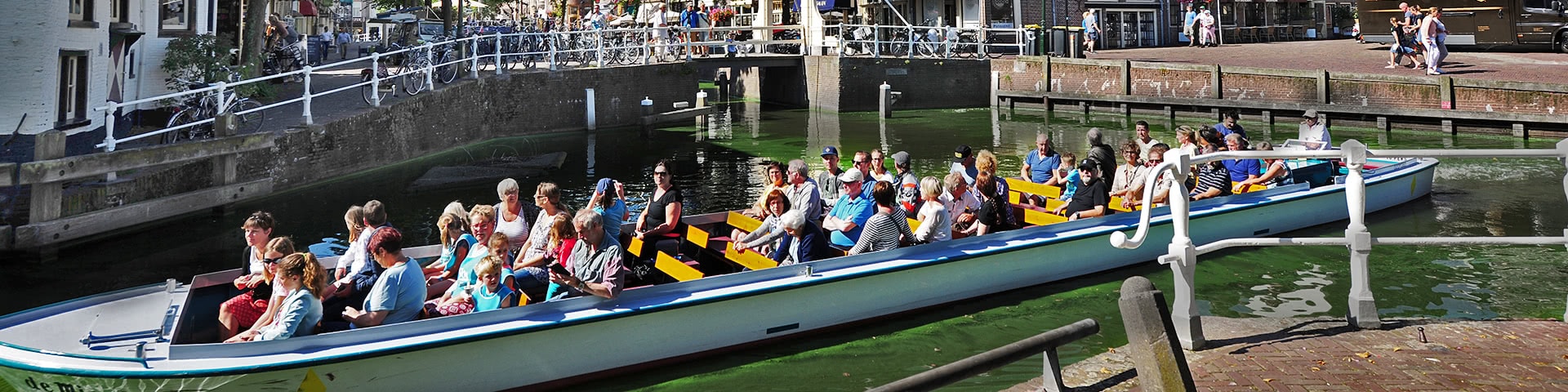 Eine Grachtenfahrt durch Alkmaar