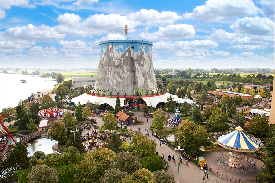 Übersicht über den Freizeitpark in Kalkar