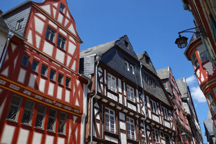 Historische Gebäude in der Altstadt von Limburg