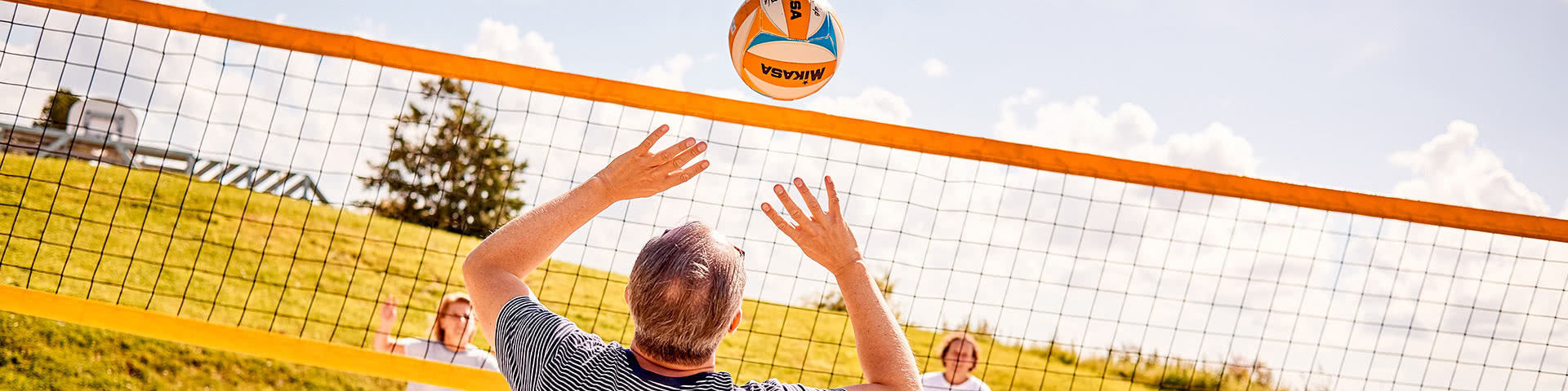 Beachvolleyball spielen in Neuharlingersiel