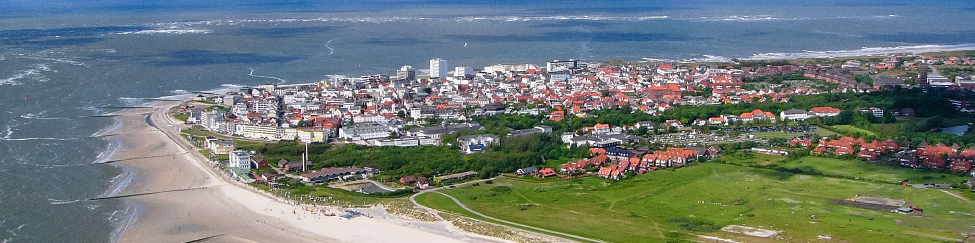 Luftaufnahme Insel Norderney