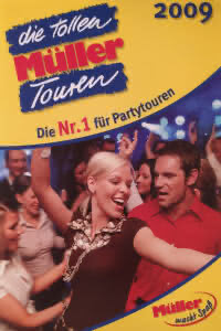 Katalog die tollen Müller Touren Nr. 1 Party 2009