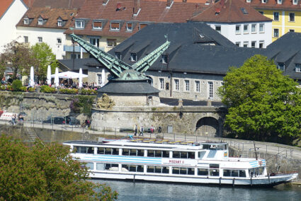 Schifffahrt auf dem Main in Würzburg